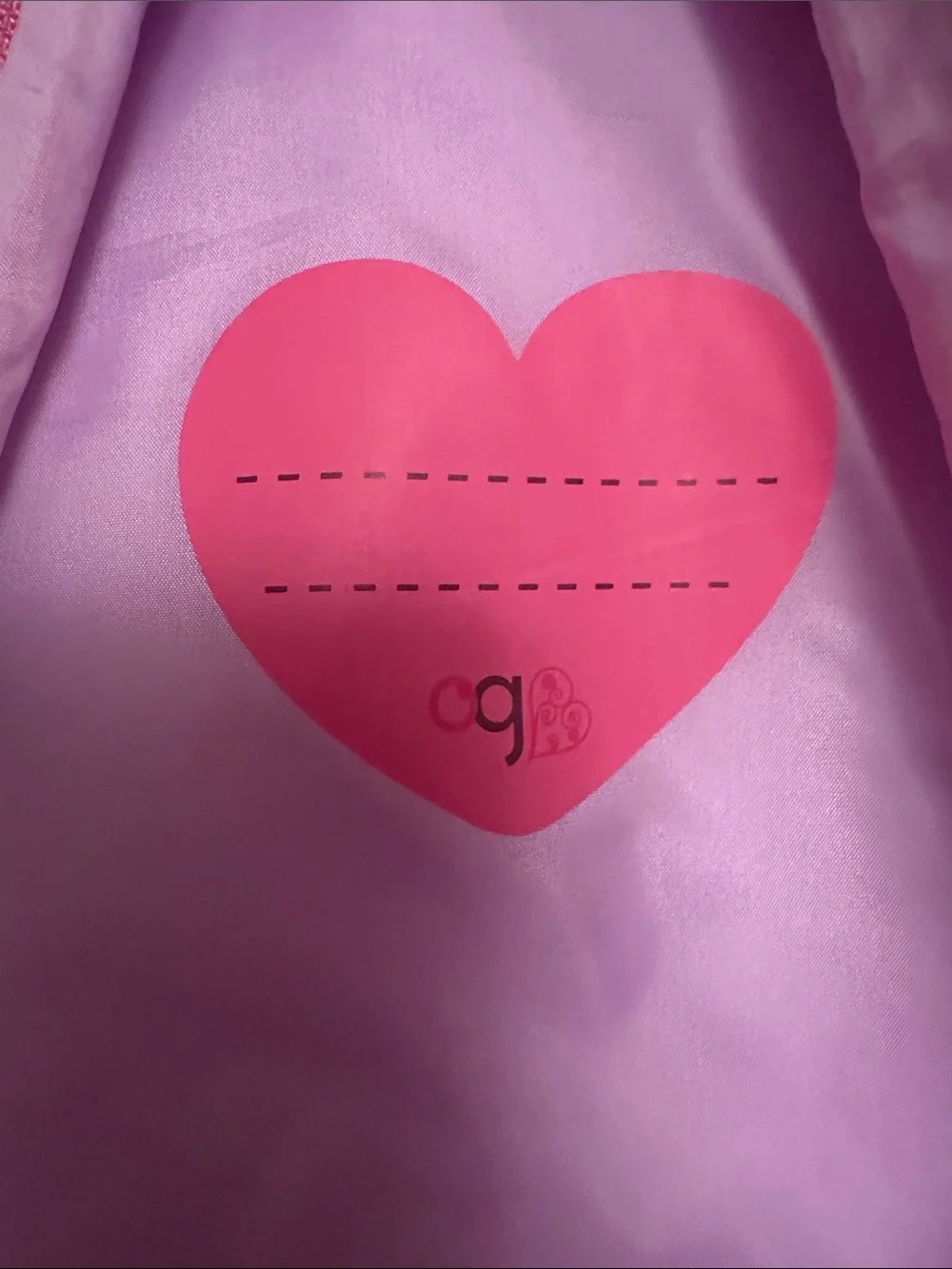 Kids Pink Heart Backpack - Comfortable School Bag